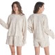 ȥå ROXY  YOGA AT HOME PO  å KHAKI OFF WHITE M