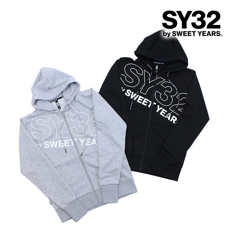 ȥå SY32 磻32 SLASH  åץå աǥ ѡBLACKWHITE GRAY M L XL