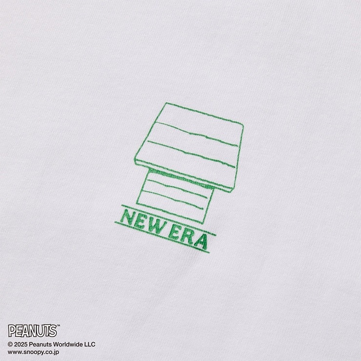 NEW ERA �˥塼���� ���󥰥��꡼��T����� Ĺµ �ۥ磻�� PEANUTS �ԡ��ʥå� ���̡��ԡ� ���åɥ��ȥå� ������������ �ե��åȥͥ� ���� ���ݡ��� ���� �襬 ������ 14344445