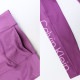 �����ȥ�å� Calvin Klein ����Х󥯥饤�� ������ ���� �ץ��� 7/8 �쥮�� BLACK PURPLE S������