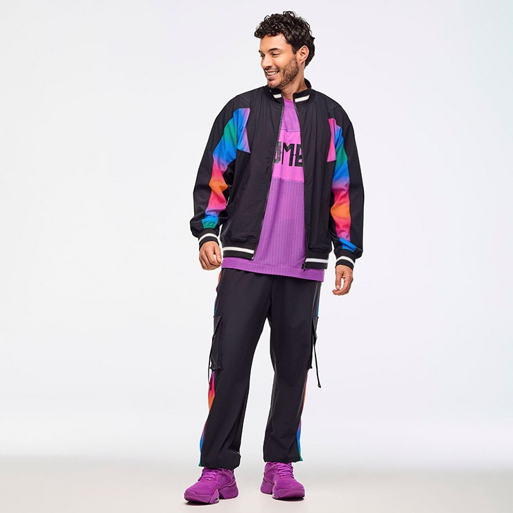 Zumba Wear ストライプジャケット Zumba Wear ストライプジャケット