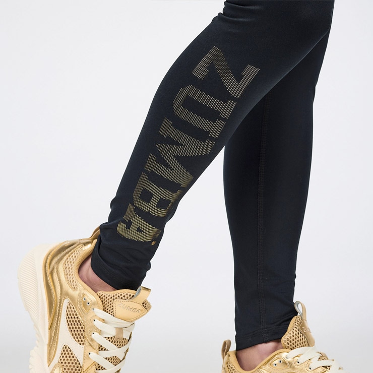 ズンバ　ZUMBA Libreハイウエストレースアップレギンス ZUMBA ズンバ 正規品 ウェア レディース レギンス アンクル丈