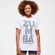 ZUMBA/ZUMBA  ȥåץ Ⱦµ T ǥ  Х   ˥å  եåȥͥ  ݡ  襬   ۥ磻  Ź ̵ S4_DENIM