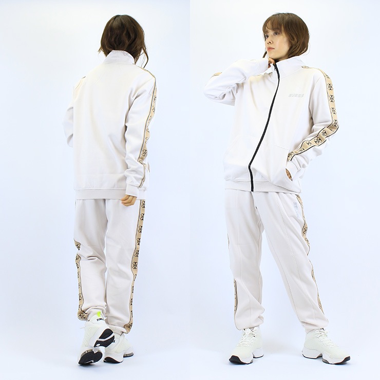 【PINKSISLY】★Mickey Wild Training上下セット アウトレット GUESS ゲス MICKEY ジップアップ ロングスリーブ