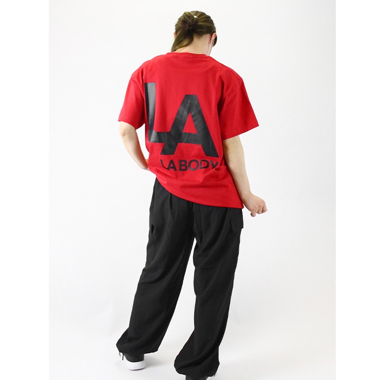 LA BODY ���륨���ܥǥ� T����� ��100�� Ⱦµ ��å� ���꡼�� ������������ �ե��åȥͥ� ���� ���ݡ��� ���� �襬 ������