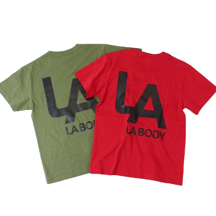 LA BODY ���륨���ܥǥ� T����� ��100�� Ⱦµ ��å� ���꡼�� ������������ �ե��åȥͥ� ���� ���ݡ��� ���� �襬 ������