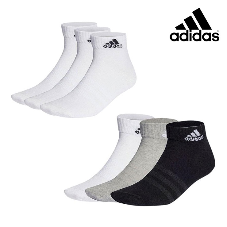 adidas ���ǥ����� 3­�� ���󥯥륽�å��� 22-24cm �ۥ磻�� �֥�å� ���졼 ������������ �ե��åȥͥ� ���� ���ݡ��� ���� �襬 ������
