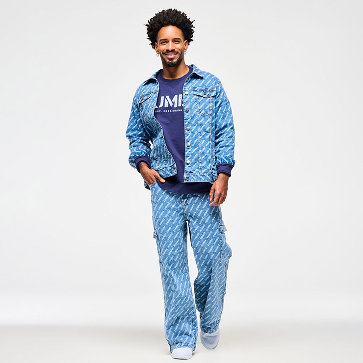 ZUMBA/ZUMBA  ǥ˥ॸ㥱å  ǥ   Х   ˥å  եåȥͥ  ݡ  襬  ͥӡ ǥ  Ź ̵ S4_DENIM