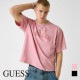 GUESS ������ ���� T����� Ⱦµ ��ǥ����� ��˥��å��� �ܥ����� ��ä���  ������������ �ե��åȥͥ� ���� ���ݡ��� ���� �襬 ������ �֥�å� �ԥ� M6GIB6K8FQ4