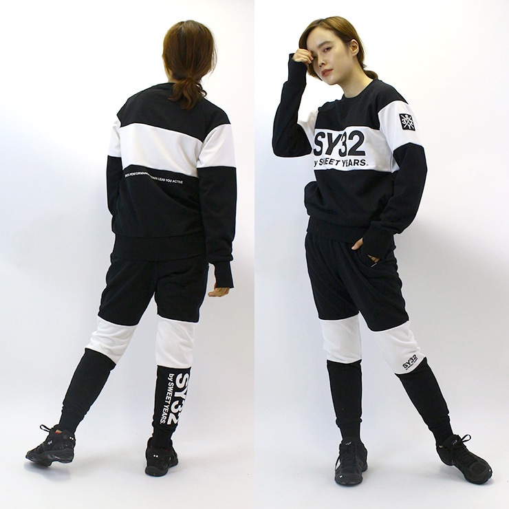 ȥå SY32 by SWEET YEARS 磻32 ˥å 󥰥꡼ BLACK WHITE S M L XL plussize