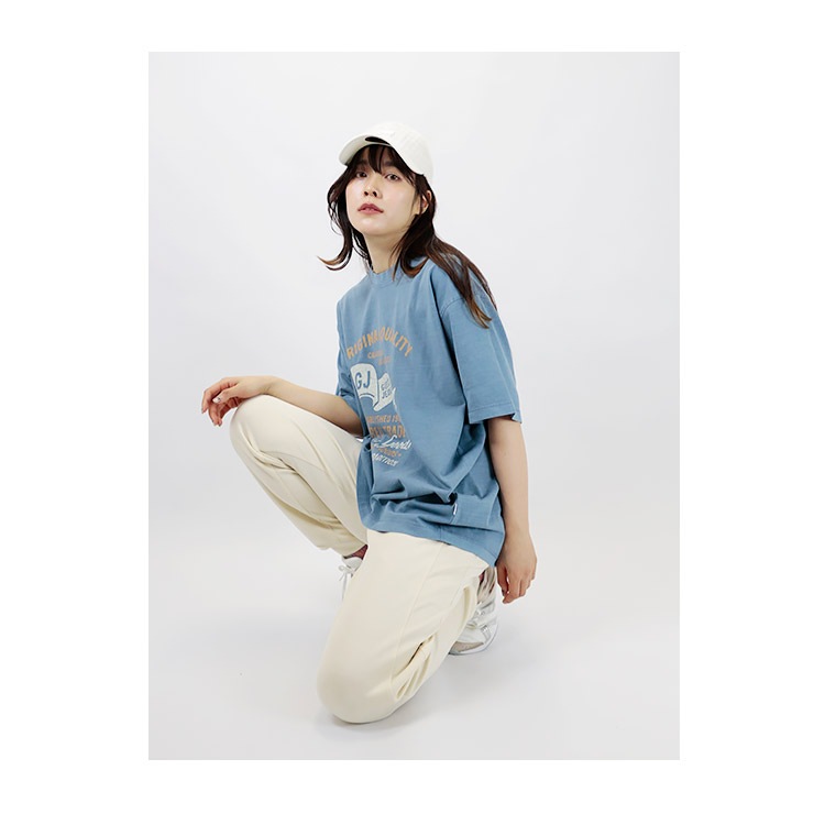 GUESS ������ ���� T����� Ⱦµ  ��ǥ����� ��˥��å��� ������ơ����饤�� ����ե��å� ���� ������������ �ե��åȥͥ� ���� ���ݡ��� ���� �襬 ������ �֥�å� �֥롼 M6GIB8K8FQ4