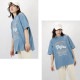 GUESS ������ ���� T����� Ⱦµ  ��ǥ����� ��˥��å��� ������ơ����饤�� ����ե��å� ���� ������������ �ե��åȥͥ� ���� ���ݡ��� ���� �襬 ������ �֥�å� �֥롼 M6GIB8K8FQ4