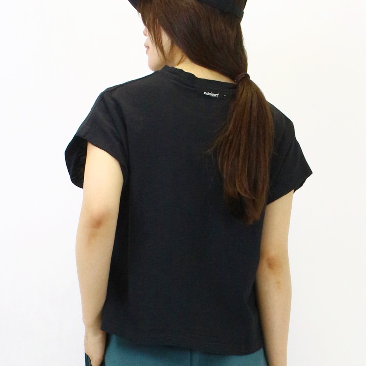 BODY ACTION ܥǥ T- WOMENS  եåȥͥ  ݡ  襬  ֥å