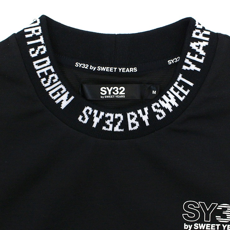 ȥå SY32 by SWEET YEARS 磻32 ˥å 㥬ɥ 󥰥꡼ BLACK WHITE M L XL