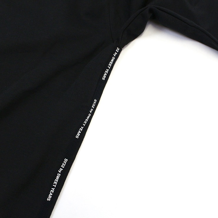 ȥå SY32 by SWEET YEARS 磻32 ˥å 㥬ɥ 󥰥꡼ BLACK WHITE M L XL