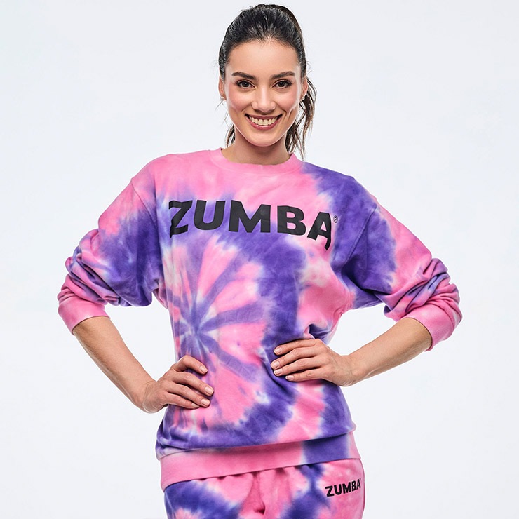 ZUMBA ズンバ 正規品 ウェア ユニセックス トップス スエット 裏毛