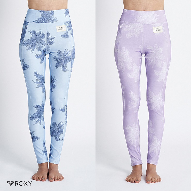 ȥå ROXY  MY RETREAT PT LEGGINGS UVå ܥ˥  쥮 BLUE LAVENDER M L
