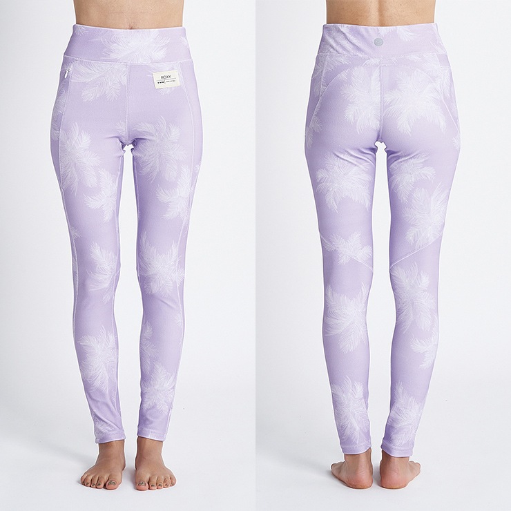 ȥå ROXY  MY RETREAT PT LEGGINGS UVå ܥ˥  쥮 BLUE LAVENDER M L