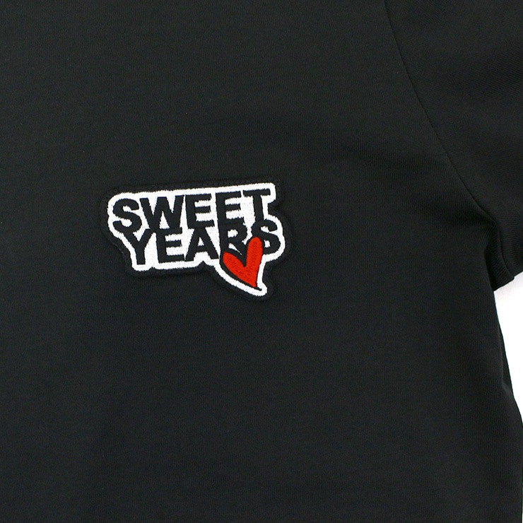 ȥå 50%OFF SWEET YEARS ȥ䡼 ˥å ݥ åڥ 󥰥꡼ T BLACK NAVY WHITE M L XL