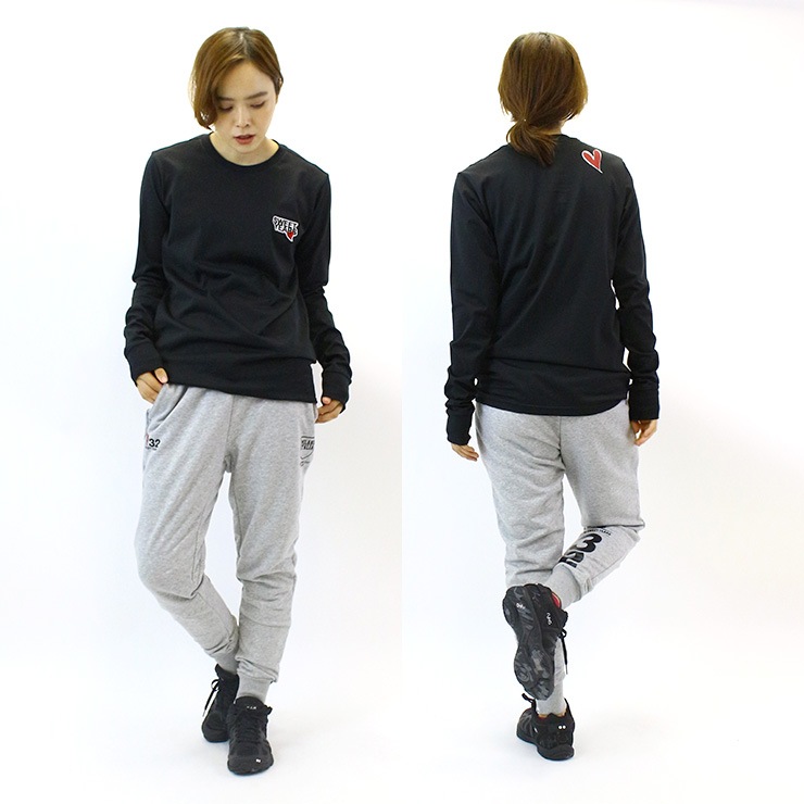 ȥå SWEET YEARS ȥ䡼 ˥å ݥ åڥ 󥰥꡼ T BLACK NAVY WHITE M L XL