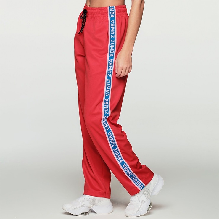 ZUMBAパンツ アウトレット ZUMBA ズンバ 正規品 RETRO ZUMBA TRACK パンツ ブラック