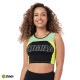アウトレット ZUMBA ズンバ 正規品 メッシュ クロップ ブラトップ BLACK XSサイズ Sサイズ Mサイズ|SALE|ZUMBAセール