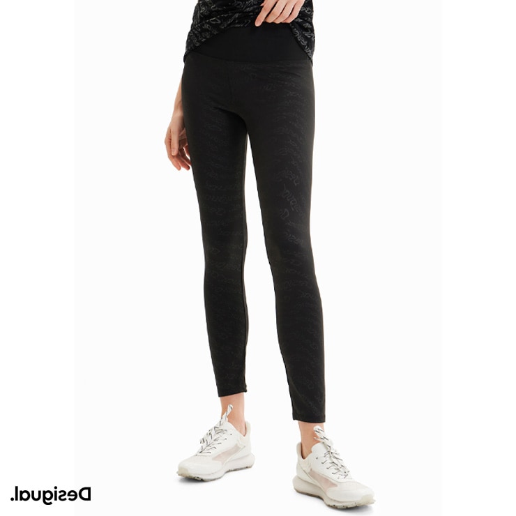 �����ȥ�å� Desigual �ǥ������� ���� ���ݡ��� ELISABET �쥮�� BLACK S������ M������