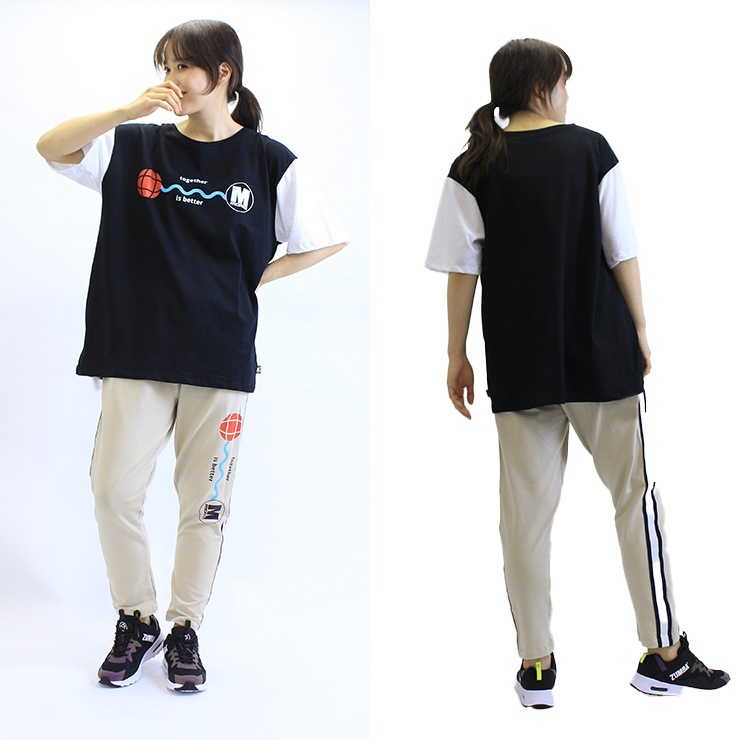 �����ȥ�å� MOMA STUDIOS ��� �������� LA BODY ����� T����� �Х����顼 ���꡼�� ��˥��å��� 5ʬµ �ȥåץ� M������ XL������ CORAL GREEN BLACK