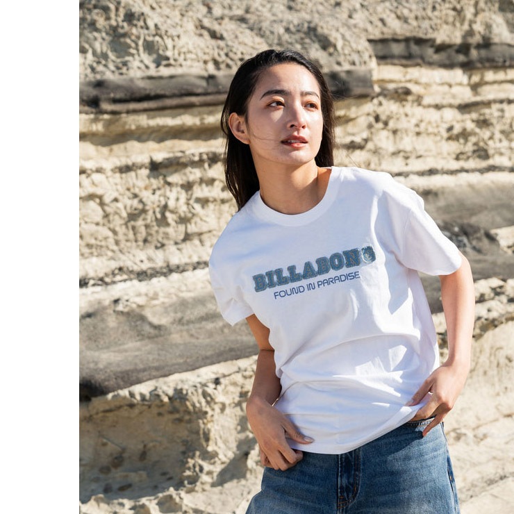 BILLABONG ������ �ӥ�ܥ� T����� Ⱦµ ���� ���åץꥱ �ɽ� ���� �ɽ� �� �� ŷ�� ��ä����ǥ����� ������������ �ե��åȥͥ� ���� ���ݡ��� ���� �襬 ������ �������� ���������졼 �ۥ磻�� BG01C202