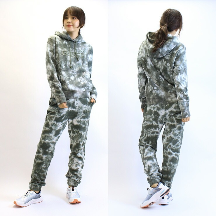 ȥå GUESS   å 󥰥ѥ OLIVE PURPLE S M