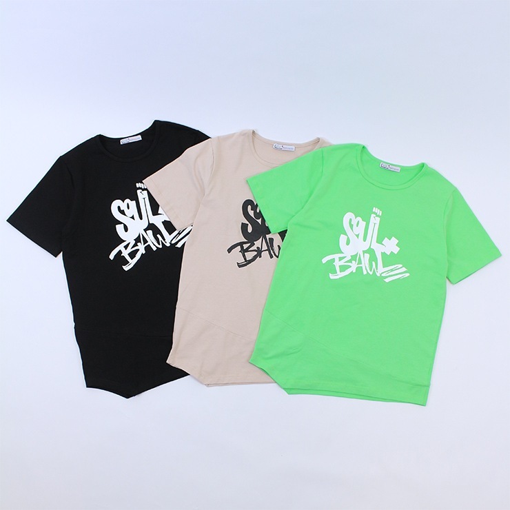 ȥå BAWL ܥ FURY ե ӥå ץ T BEIGE LIME BLACK ONE