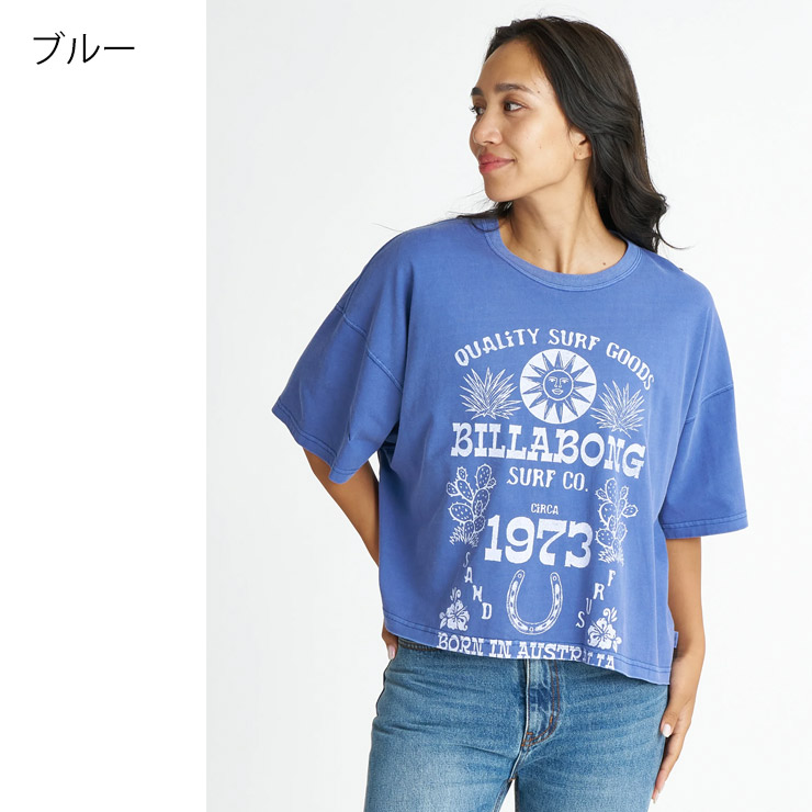 BILLABONG ������ �ӥ�ܥ� T����� Ⱦµ ���� ®�� ���� UV���å� UPF50+ �桼���ɲù� �ʺ� ŷ�� �롼�� ��ä��� ��ǥ����� ������������ �ե��åȥͥ� ���� ���ݡ��� ���� �襬 ������ ���������졼 �֥롼 BG01C209