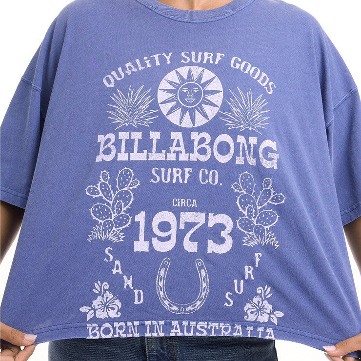 BILLABONG ������ �ӥ�ܥ� T����� Ⱦµ ���� ®�� ���� UV���å� UPF50+ �桼���ɲù� �ʺ� ŷ�� �롼�� ��ä��� ��ǥ����� ������������ �ե��åȥͥ� ���� ���ݡ��� ���� �襬 ������ ���������졼 �֥롼 BG01C209