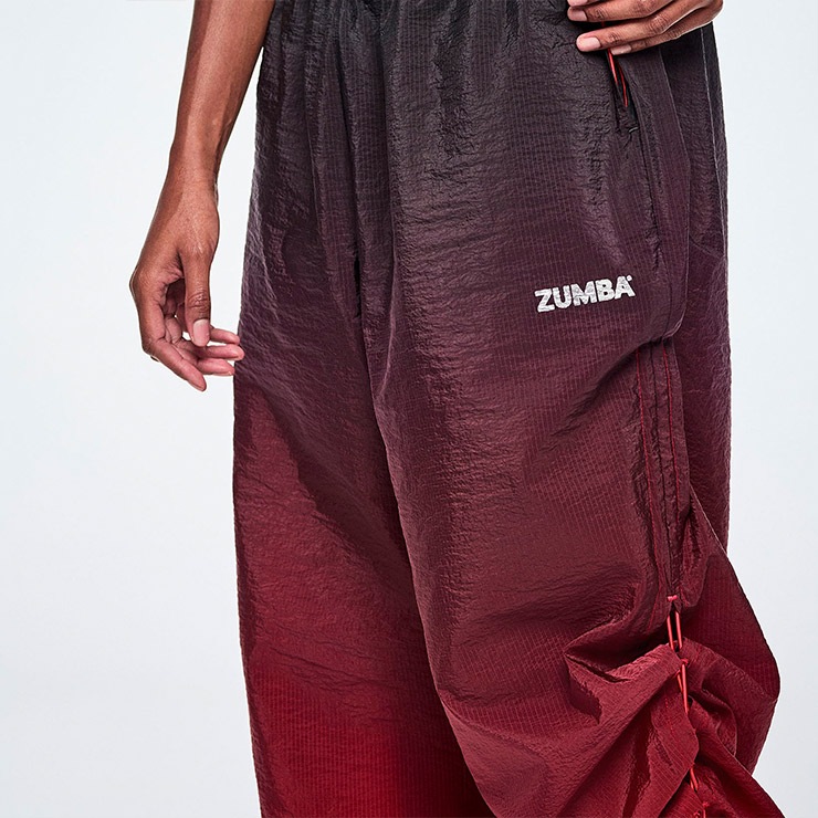 ZUMBA ズンバ 正規品 ウェア レディース ワイドパンツ グラデーション