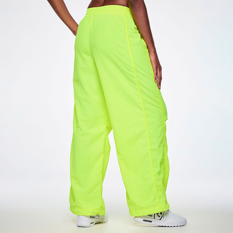 ZUMBA ズンバ 正規品 ウェア レディース ワイドパンツ ネオンカラー
