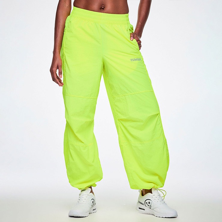 ZUMBA ズンバ 正規品 ウェア レディース ワイドパンツ ネオンカラー