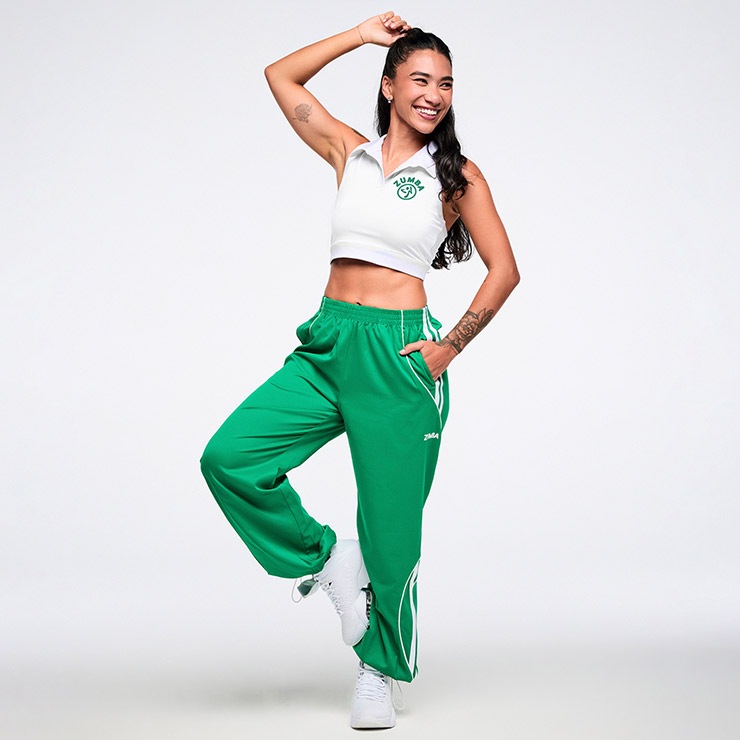 ZUMBA ズンバ 正規品 ウェア レディース トラックパンツ ロングパンツ