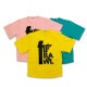 ȥå BAWL ܥ SULLY 5ʬµ ӥå륨å T PINK TURQUOISE YELLOW ONE
