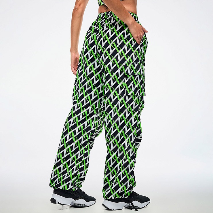ZUMBA ズンバ 正規品 ウェア レディース カーゴパンツ ロングパンツ 総
