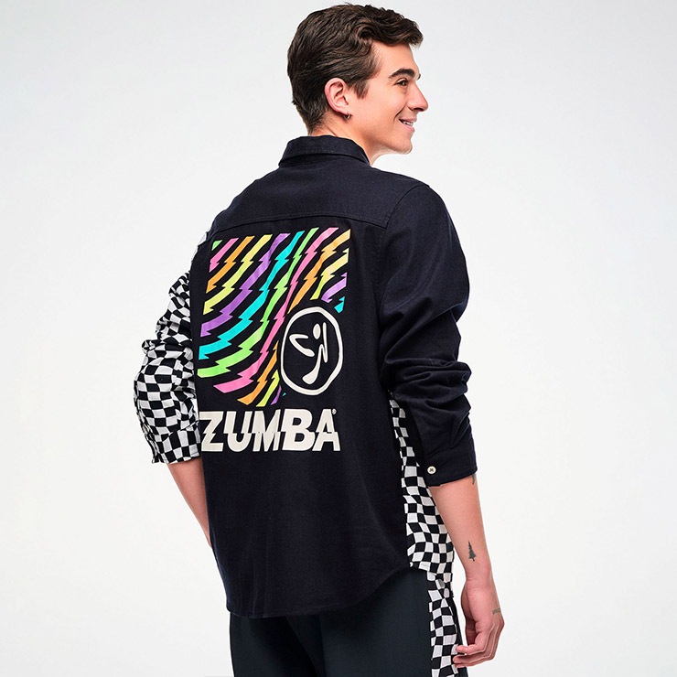 ZUMBA ズンバ 正規品 ウェア レディース シャツ 長袖 トップス ロゴ