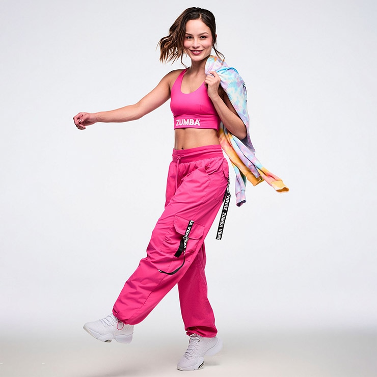 ZUMBA ズンバ 正規品 ウェア レディースブラ ブラトップ ロゴ バック