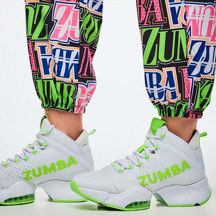 ZUMBA ズンバ 正規品 ウェア レディース パンツ ロングパンツ 総柄