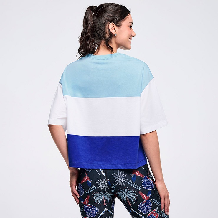 ZUMBA ����� ������ ������ ��ǥ����� �ȥåץ� T����� Ⱦµ �Х����顼 �ܥå������륨�å� �롼�� �����å׾� ������������ �ե��åȥͥ� ���� ���ݡ��� ���� �襬 ������ ����Х����� �֥롼/�ۥ磻�� S2