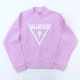 ȥå GUESS  ե쥯ȥץ åͥå 롼ͥå å CAREN SWEATSHIRT PINK S M