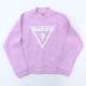 ȥå 50%OFF GUESS  ե쥯ȥץ åͥå 롼ͥå å CAREN SWEATSHIRT PINK S M