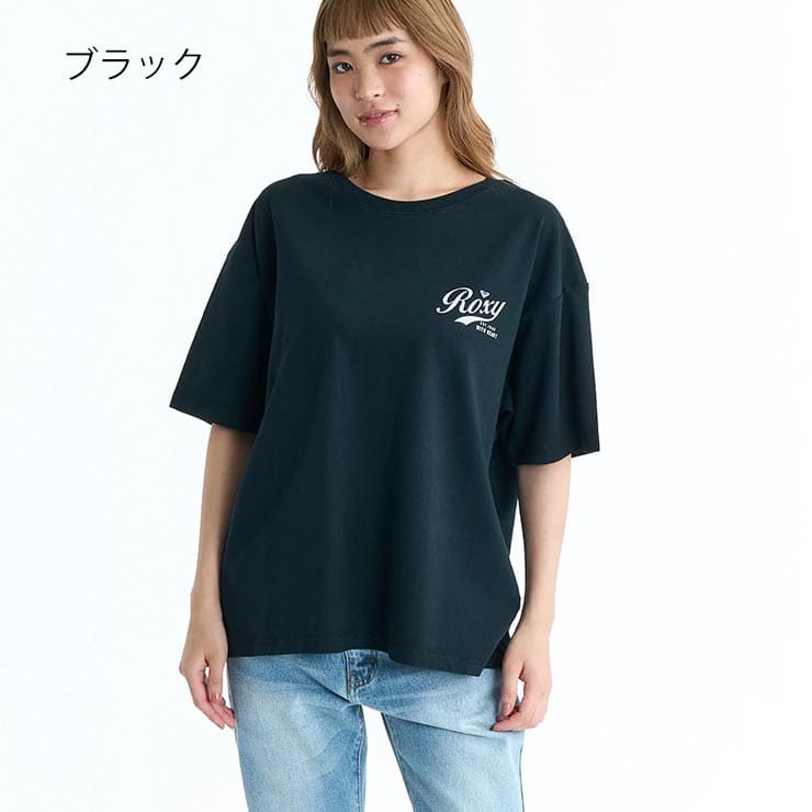 ROXY ������ �������� T����� Ⱦµ  WITH HEART ��ǥ����� �ɥ��åץ������� ��ä��� ������������ �ե��åȥͥ� ���� ���ݡ��� ���� �襬 ������ �֥�å� �ۥ磻�� RST261076