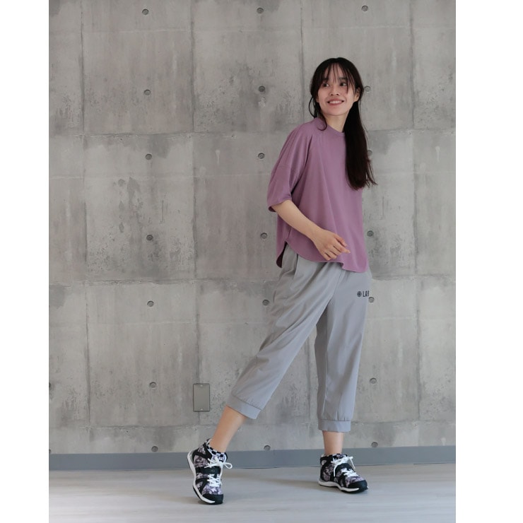 LA BODY ICONIC アイコニック パンツ クロップ ジョガー パンツ