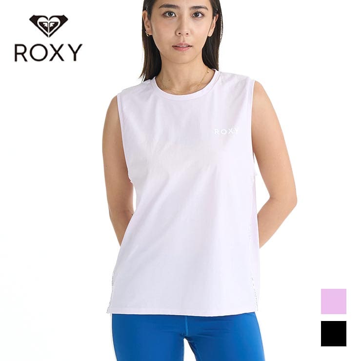 ROXY ������ �������� ���󥯥ȥå� FITNESS BLOOM BRIGHT TANK �ۿ�®�� ��Φξ�� �����б� �ɥ饤���å� ��ǥ����� ������������ �ե��åȥͥ� ���� ���ݡ��� ���� �襬 ������ �ԥ� �֥�å� RSL261513