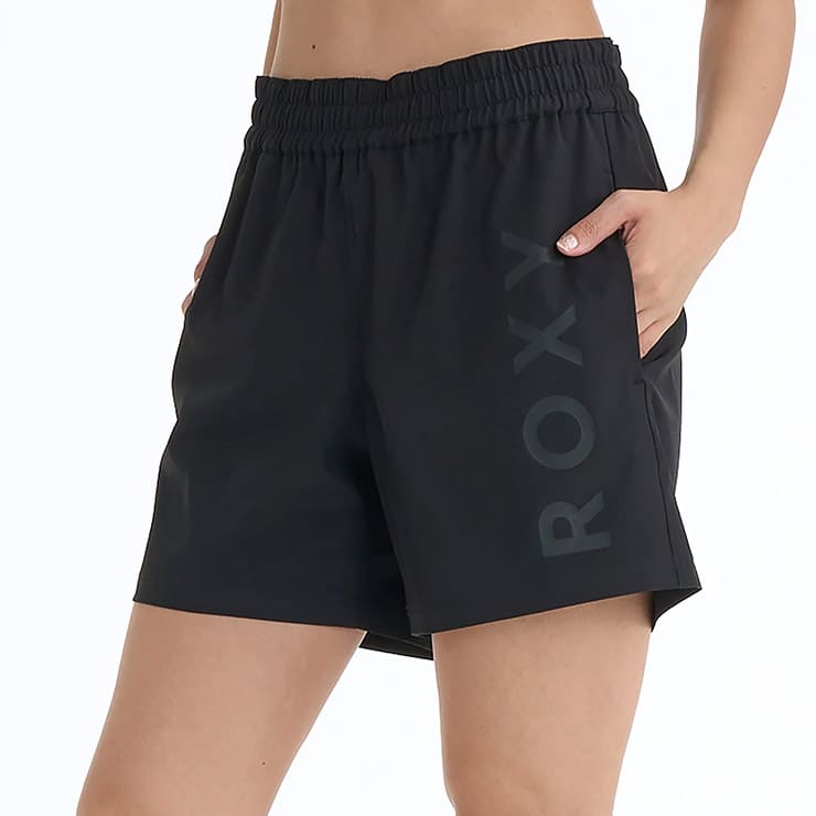 ROXY ������ �������� ���硼�ȥѥ�� FITNESS MY 1ST ROXY SHORTS ���硼��  UV ���ȥ�å� ®�� �����б� ��Φξ�� ��ǥ����� ������������ �ե��åȥͥ� ���� ���ݡ��� ���� �襬 ������ �֥�å� �֥롼 �Х�����å� RPT261529