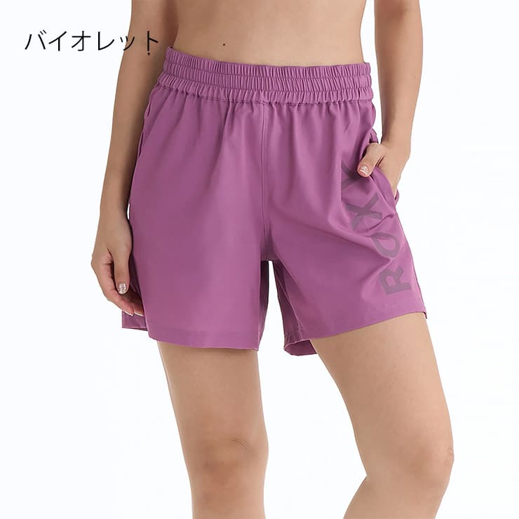 ROXY ������ �������� ���硼�ȥѥ�� FITNESS MY 1ST ROXY SHORTS ���硼��  UV ���ȥ�å� ®�� �����б� ��Φξ�� ��ǥ����� ������������ �ե��åȥͥ� ���� ���ݡ��� ���� �襬 ������ �֥�å� �֥롼 �Х�����å� RPT261529